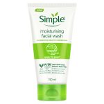ژل شستشو مرطوب کننده صورت سیمپل Moisturising Facial Wash 150ml